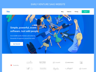 Early Venture SaaS Website and Dashboard 