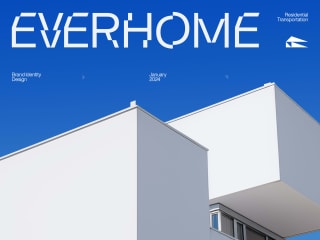 Everhome - Home Transportation Company Brand Identity