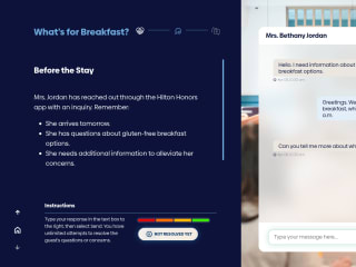 Hilton Hotels - AI Guest Messaging Simulator