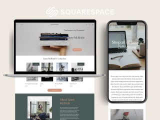 Flawless Squarespace Website Template for Authors