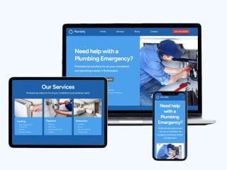 Web Design for a Plumbing Company