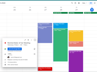 Calendar & Schedule Management