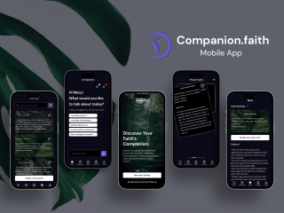 [UI] ✝️ Companion Faith Mobile App