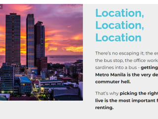 Renting in Metro Manila