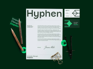 Hyphen — Visual Identity Design