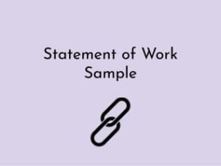 Statement of Work