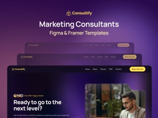 Consultify | Website Design & Framer Development
