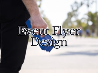 Event Flyer Design for Community Fundraiser