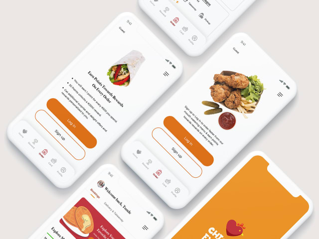 Fast Food Mobile App Design by Folarin Babalola