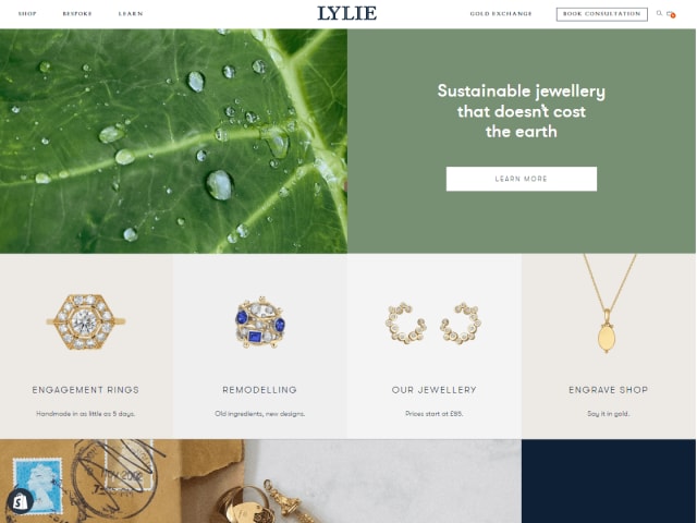 Sustainable on sale fine jewelry