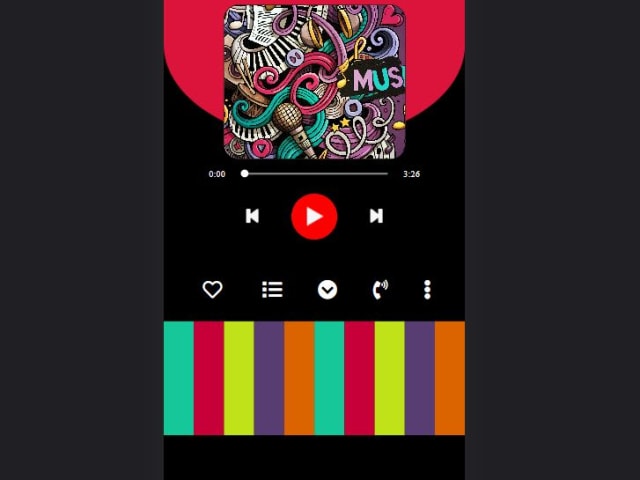 Create A Music Player Using HTML CSS JS, Javascript Music Player, PART -1