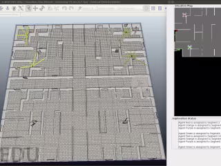 Collaborative Multi-Drone system for indoor exploration
