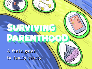 Book Illustration:Surviving Parenthood