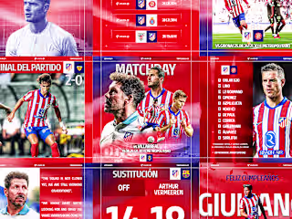 Atletico Madrid - Social Media Rebrand