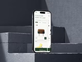 AR Mobile app design 