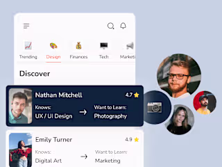 Skill Mate connects people to learn and teach each other