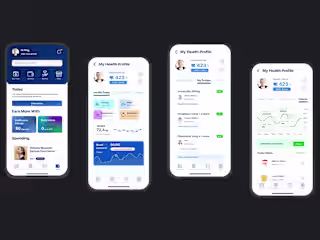 Comprehensive UX & UI Design for Healthcare Platform