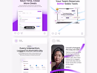 Ads And Social Media Designs For B2B SaaS