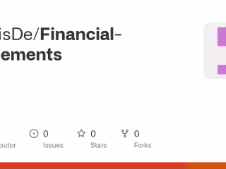 MorisDe/Financial-Statements
