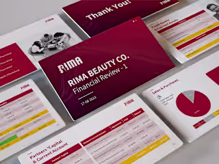 Rima Beauty Financial Review Deck