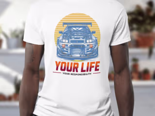 Model t-shirt example