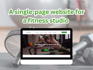 FitHive - Fitness Studio Website