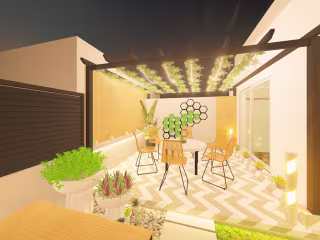roof top landscape 3d renders :: Behance