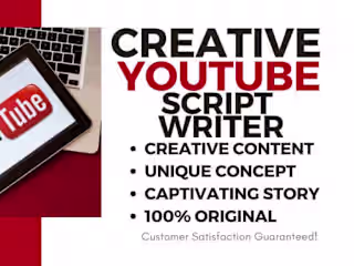 I will be your long term script writer for your youtube channel