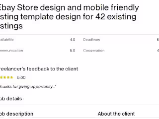 Ebay Store design and mobile friendly listing template design