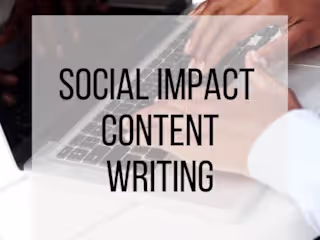Social Impact Content Writing 
