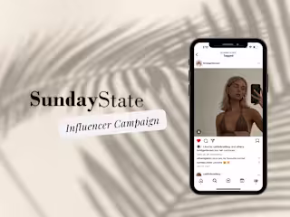 Sunday State Swimwear's Influencer Campaign