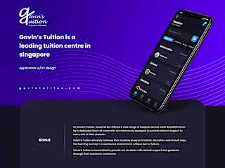 Gavin's Tuition Mobile App UI/UX Design :: Behance