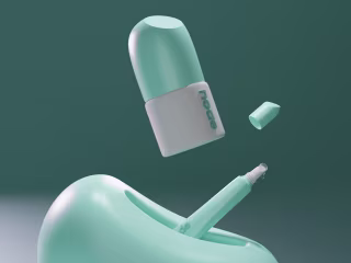 Skincare product render