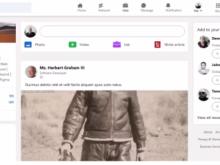 LinkedIn clone