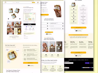 PDP Page for Royal Jelly Brand