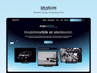 DriveLine - Marketing Website