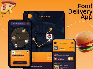 Food Delivery App by Rishabh Rai on Dribbble