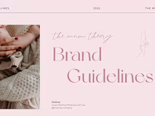 Brand Style Guide | The Mum Theory