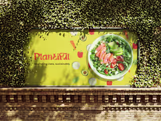 Plantiful Visual Identity, Advertising and Packaging Design