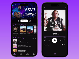 MUSIC APP UI