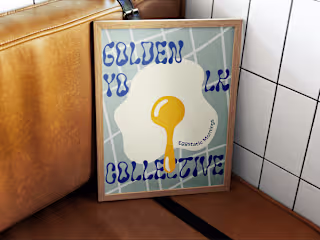 GOLDEN YOLK COLLECTIVE ART POSTERS