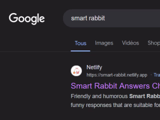 SMART RABBIT