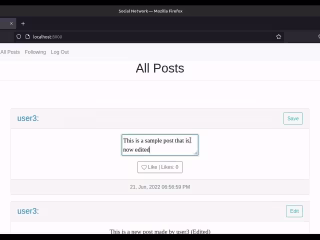 Basic Social Media App 