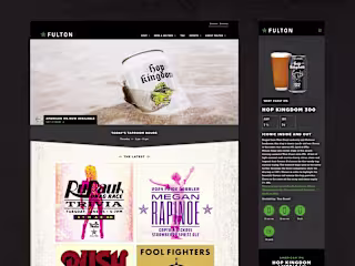 Fulton Website - Design & Development