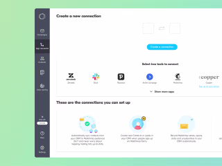 Marketing Automation flow - connection setup | SAAS CRM