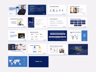 Presentation/Pitch deck designs