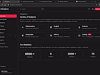 All Subjects - Educational platform