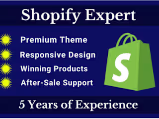 I will design, redesign shopify store