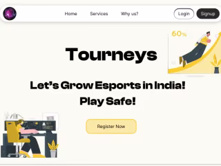 Designed Website For Esports Organisation.