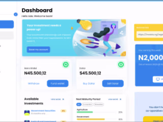 Simple way to save and track all your savings or investments